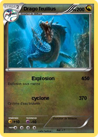 Pokemon Drago feuilius