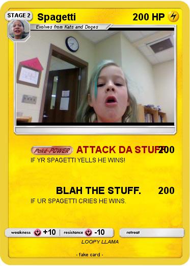 Pokemon Spagetti