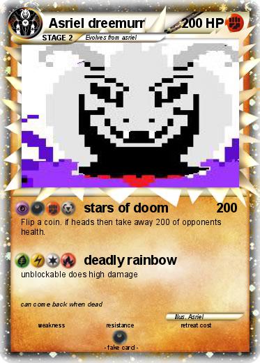 Pokemon Asriel dreemurr