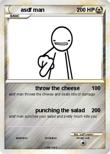 Pokemon asdf man