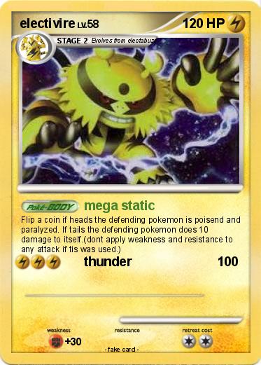 Pokemon electivire