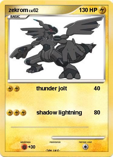 Pokemon zekrom
