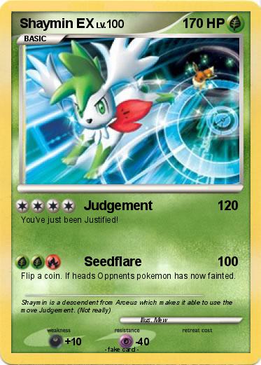 Pokemon Shaymin EX