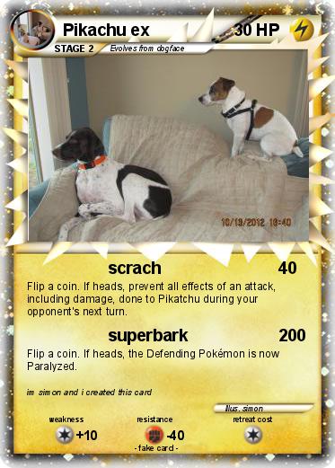 Pokemon Pikachu ex