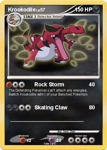Pokemon Krookodile