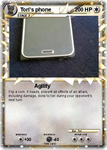 Pokemon Tori's phone