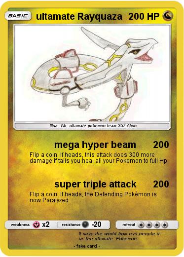 Pokemon ultamate Rayquaza