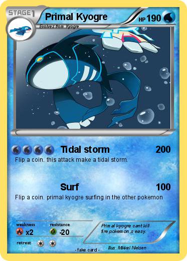 Pokemon Primal Kyogre
