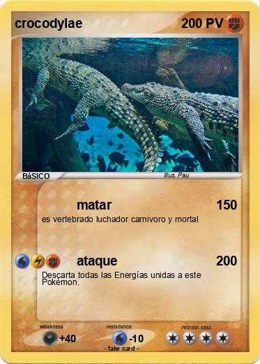 Pokemon crocodylae