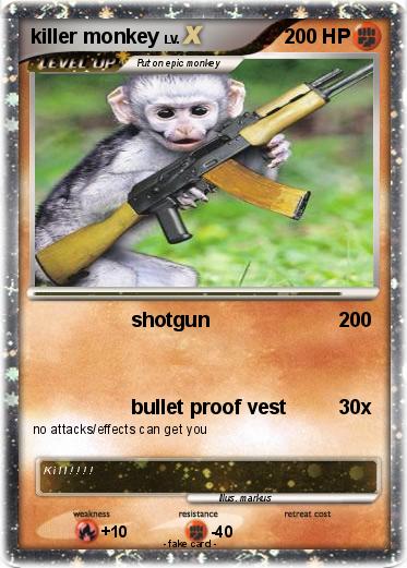 Pokemon killer monkey
