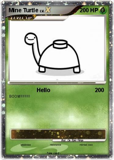 Pokemon Mine Turtle