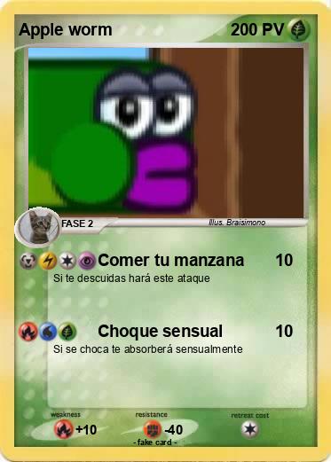 Pokemon Apple worm