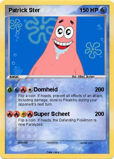 Pokemon Patrick Ster