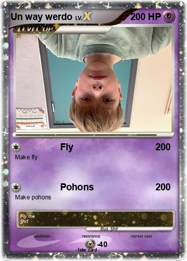 Pokemon Un way werdo
