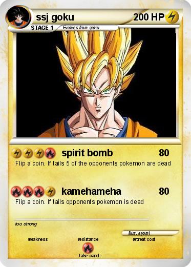 Pokemon ssj goku
