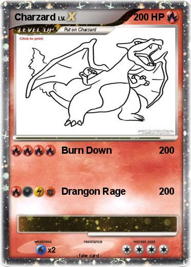 Pokemon Charzard