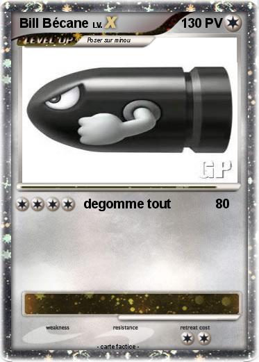 Pokemon Bill Bécane