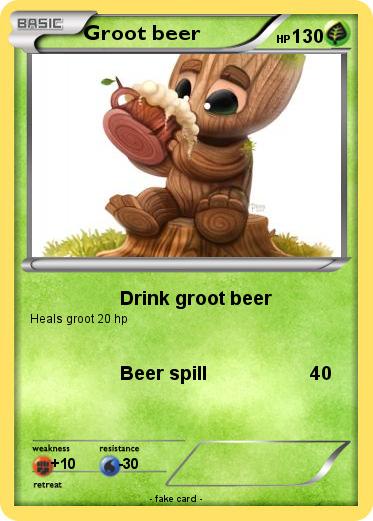 Pokemon Groot beer