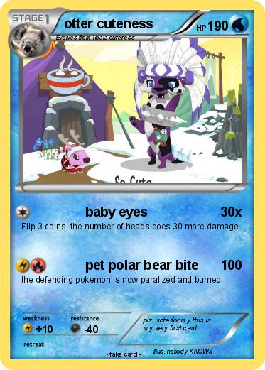 Pokemon otter cuteness