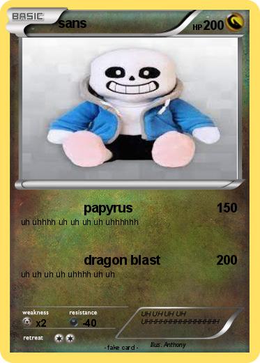 Pokemon sans