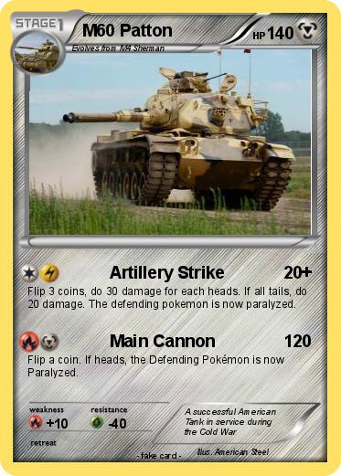 Pokemon M60 Patton