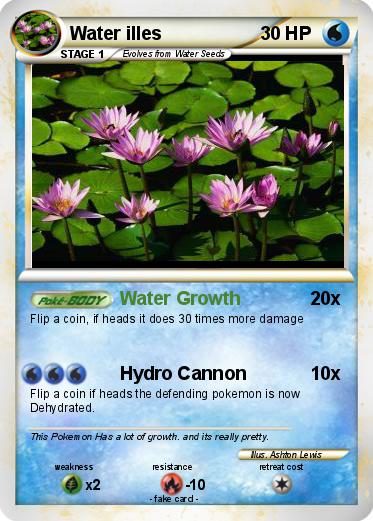 Pokemon Water illes