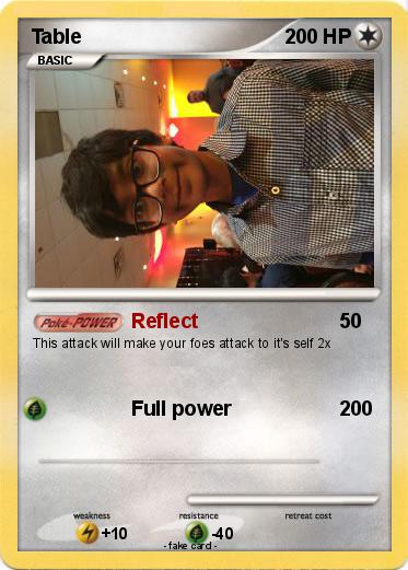 Pokemon Table