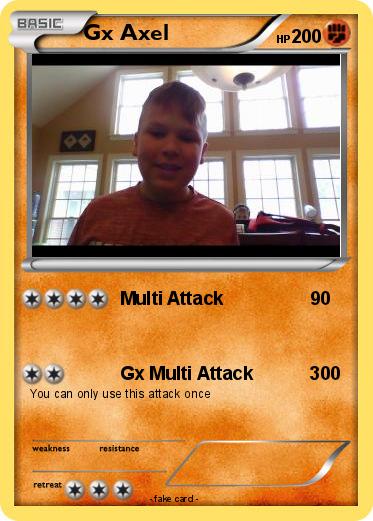 Pokemon Gx Axel