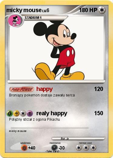 Pokemon micky mouse
