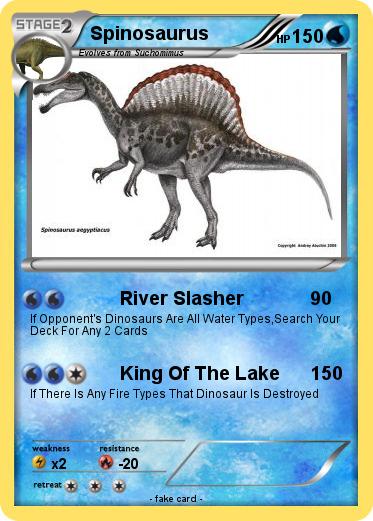 Pokemon Spinosaurus