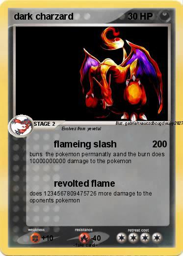 Pokemon dark charzard