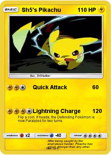 Pokemon Sh5's Pikachu