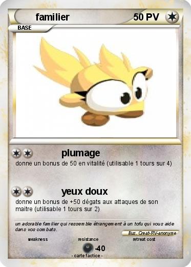 Pokemon familier