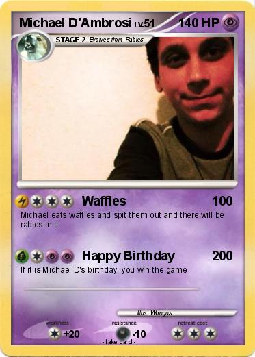 Pokemon Michael D'Ambrosi