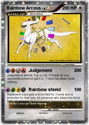 Pokemon Rainbow Arceus