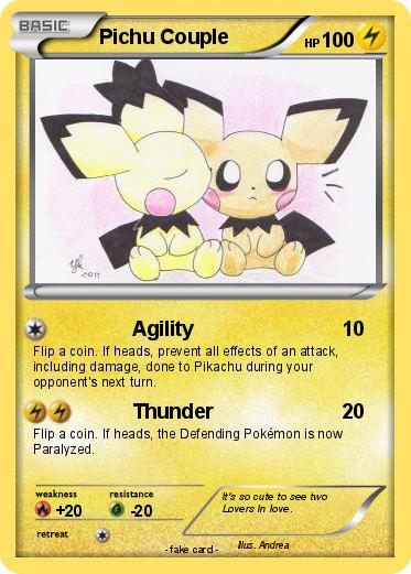 Pokemon Pichu Couple