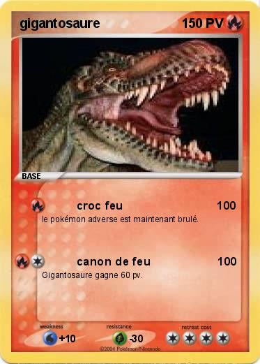 Pokemon gigantosaure