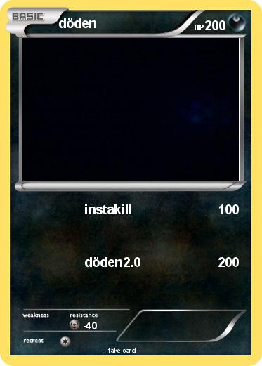 Pokemon döden