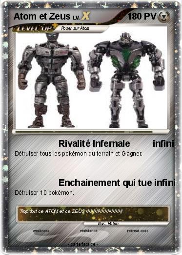 Pokemon Atom et Zeus