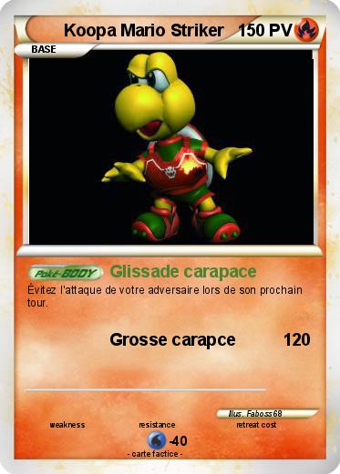 Pokemon Koopa Mario Striker