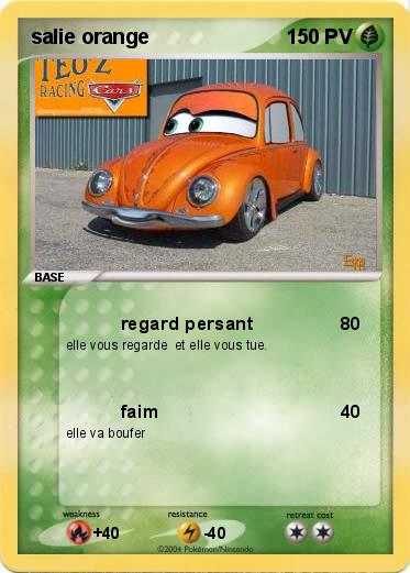 Pokemon salie orange