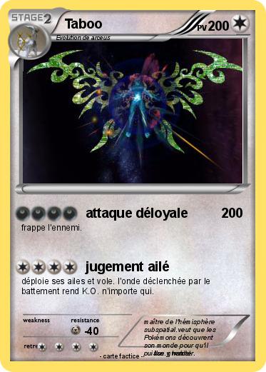 Pokemon Taboo