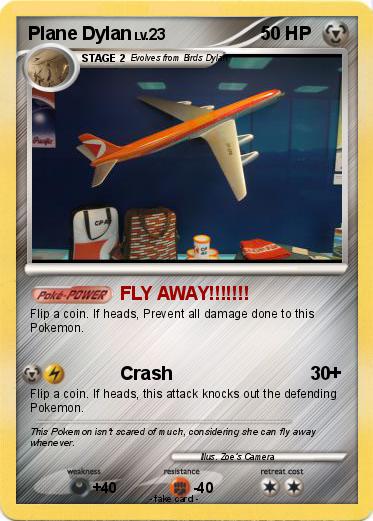 Pokemon Plane Dylan