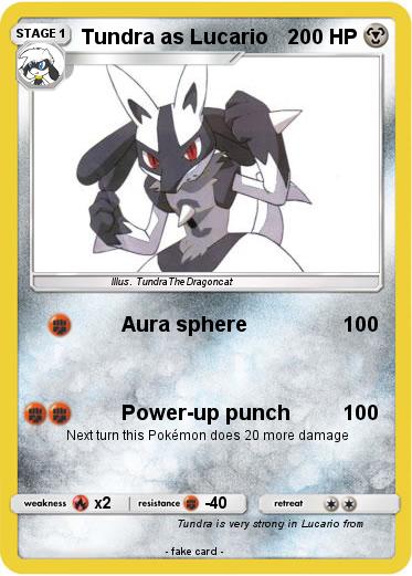 Pokemon Tundra as Lucario