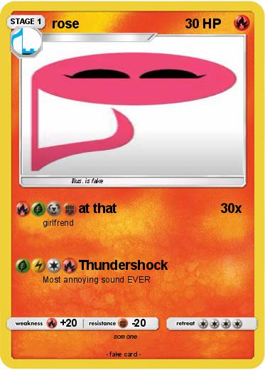 Pokemon rose