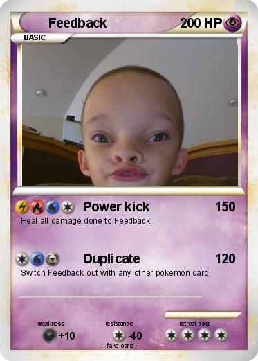 Pokemon Feedback