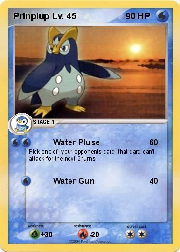 Pokemon Prinplup Lv. 45