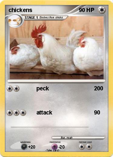 Pokemon chickens