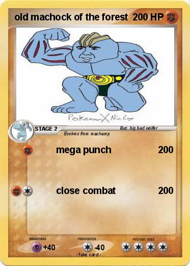 Pokemon old machock of the forest
