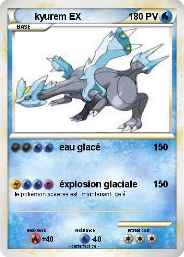 Pokemon kyurem EX